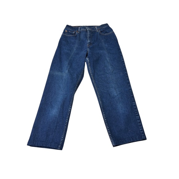 Levi's Denim - VTG 90s Levi's 550‎ Women's Jeans Size 10 Regular Relaxed Fit Tapered Leg 26 24